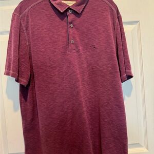 Tommy Bahama Men's Polo Shirt in Burgundy